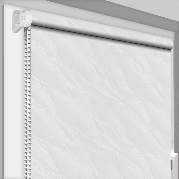 Рулонна штора Rolets Вода 1-2018-475 47.5x170 см відкритого типу Біла