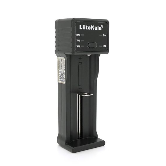 ЗУ универсальное Liitokala Lii-100C, 1 канал, LED дисплей, USB