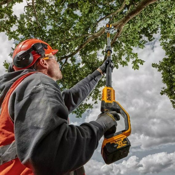 Висоторіз акумуляторний DeWalt зі штангою без АКБ та ЗП DCMPS567N | Зображення 1