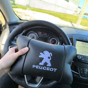 Подушки-підголівники для салону автомобіля Peugeot, Подушка під шию з логотипом, Дорожні подушки UL-38