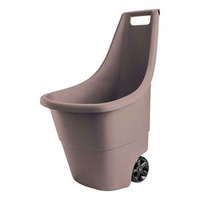 Тележка cадовая 2-х колесная пластиковая Keter (Кетер) Easy Go Breeze 50 л (17199467) Капучино