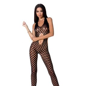Сексуальний бодістокінг Passion BS065 One Size, Black, комбінезон, велика сітка