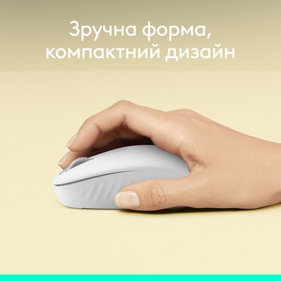 Мишка Logitech M196 Bluetooth Off-White (910-007460) | Зображення 2