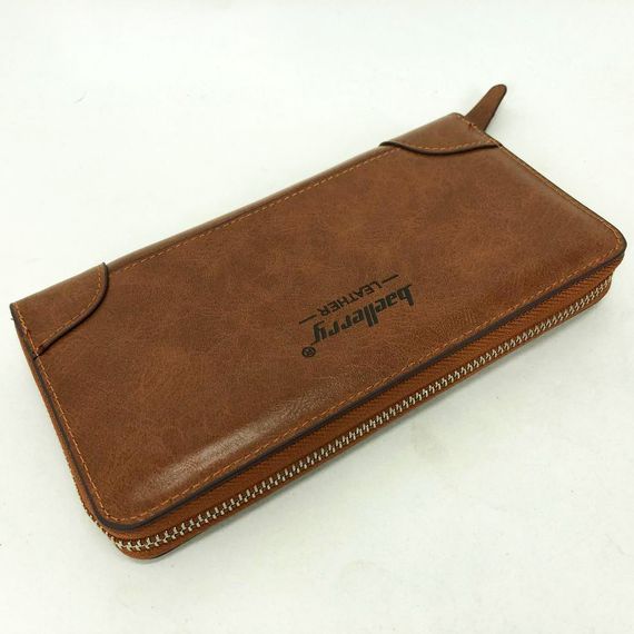Кошелек кожаный мужской Baellerry leather brown. KD-989 Цвет: коричневый | Зображення 1