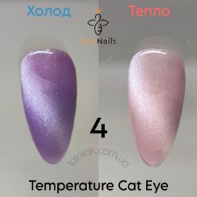 Гель-лак термо-кішка Bee Nails №4 8мл