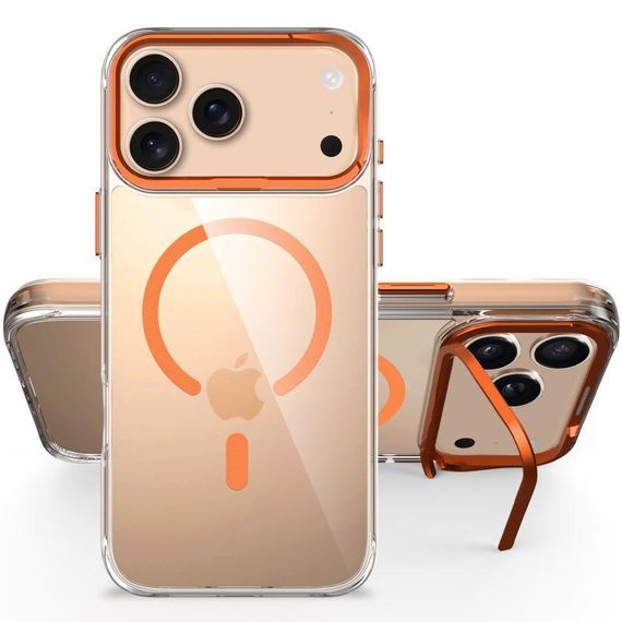 Чехол TPU Space Case Apex with MagSafe для Apple iPhone 17 Pro (6.3") Papaya | Зображення 3