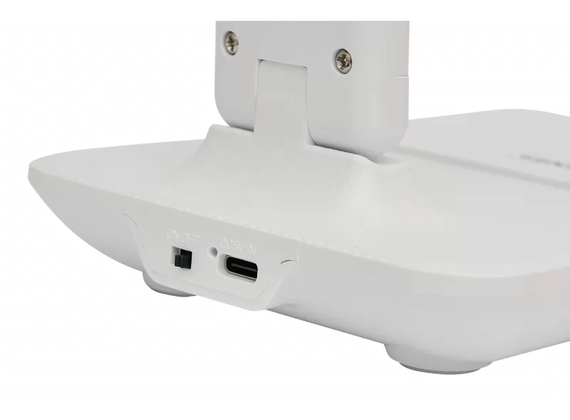 Настільна лампа Luxel TL-15W, 6Вт, світлодіодна, акумуляторна, USB, біла | Зображення 3