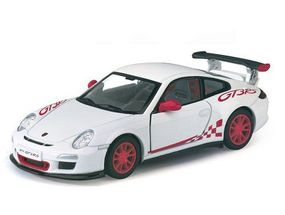 Коллекционная игрушечная машинка PORSCHE 911 GTS RS KT5352W инерционная Белый