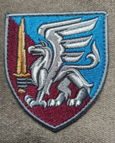 Шеврон 81 отдельная аэромобильная бригада (цветной)