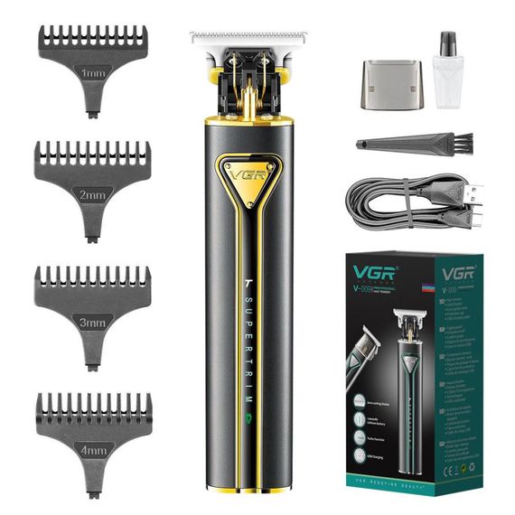 Машинка для стрижки волосся професійна VGR V-009, Професійний EA-102 бездротовий триммер