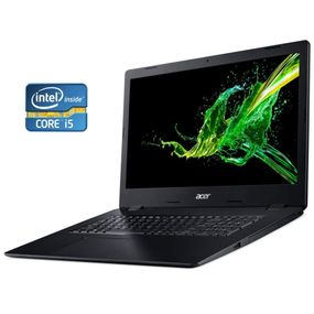 Ноутбук Б-клас Acer Aspire А317-51 / 17.3" (1600x900) TN / Intel Core i5-8265U (4 (8) ядра по 1.6 - 3.9 GHz) / 8 GB DDR4 / 256 GB SSD / Intel UHD Graphics 620 / WebCam б/в