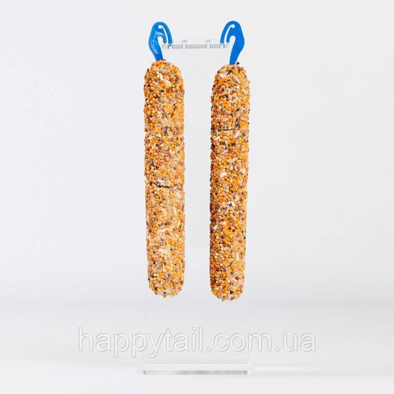 Ласощі для хвилястих папуг Природа Колосок: Медовий з пилком, 140 г | Зображення 1