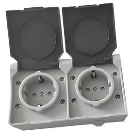 Розетка зовнішня установка 2-а з/к IP54 SURFACE Ny95000170
