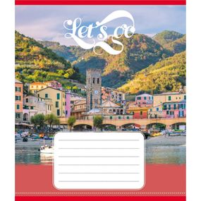 Тетрадь ученическая "Гоу" 036-580075L-4 в линию, 36 листов