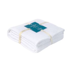 Покривало Lotus Home 112582 Туреччина 200*220 см  Піке Молочно-білий
