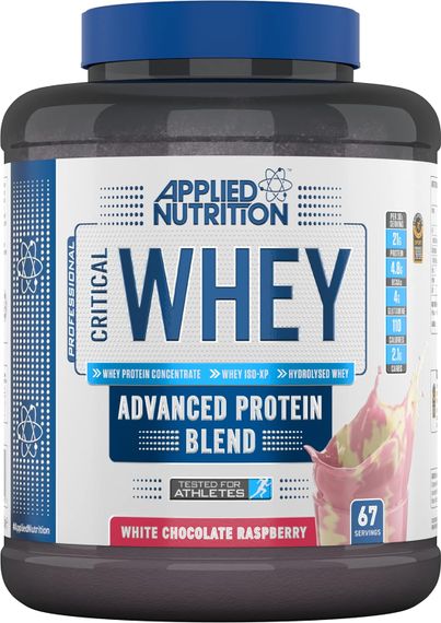 Протеин Applied Nutrition Critical Whey Protein Powder 2kg (2kg - 67 Servings) (White Chocolate Raspberry)