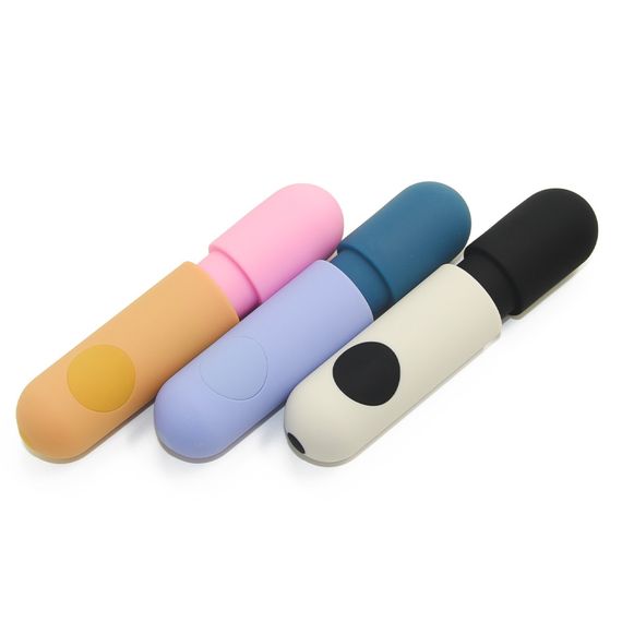 Мини-вибратор микрофон Sweet Em, 10 режимов, синий, 11.8 х 2.6 см Sex Aura | Зображення 4