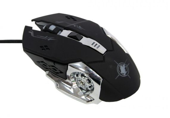 Игровая проводная оптическая мышь с светодиодной подсветкой XPRO X6 черная (4713) | Зображення 5