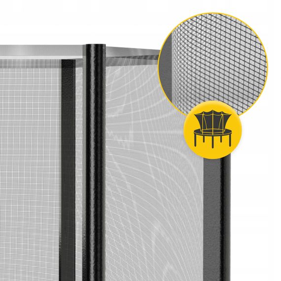 Батут із зовнішньою сіткою 4FIZJO Classic 10FT 312 см Black/Pink (P-5907739314567) | Зображення 6