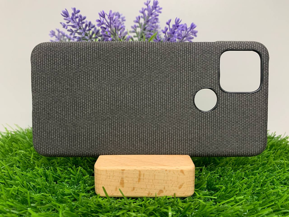 Чохол накладка Google Pixel 4A 5G тонкий тканина сірий