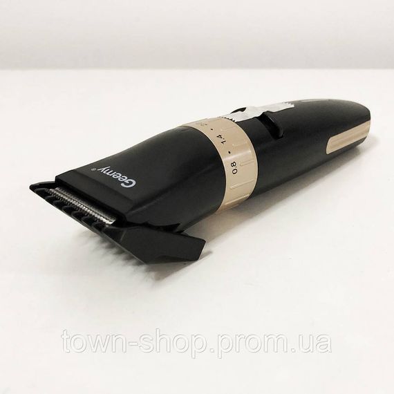 Аккумуляторная машинка для стрижки волос Gemei GM-6042. Цвет: черный | Зображення 4