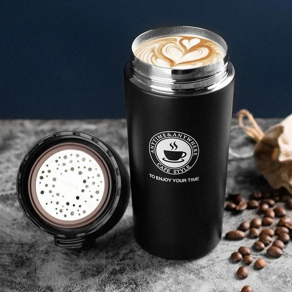 Термокружка з нержавіючої сталі для гарячих напоїв, 500 мл Caka coffee cup | Зображення 1