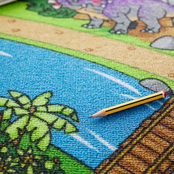 Дитячий ковролін з динозаврами AW Dino 4м. | Зображення 6