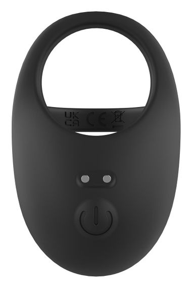 Ерекційне віброкільце Dreamtoys Ramrod з пультом, чорне Sex Aura | Зображення 2