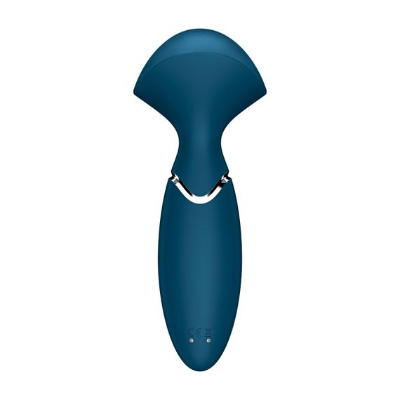 Вібромасажер Satisfyer Mini Wand-er Синій — потужність в мініформаті для релаксу та задоволення | Зображення 4