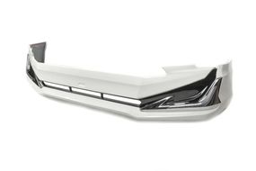 Накладка на передній бампер Modelista V3-LED (2017-) Білий колір для Toyota Land Cruiser Prado 150 2009-2023 рр