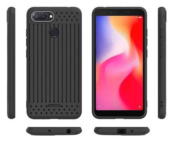 Чохол накладка Primo Shell TPU для Xiaomi Redmi 6 - Black | Зображення 4