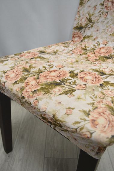 Жакардові чохли на стільці без спідниці 2шт., з візерунком | Зображення 2