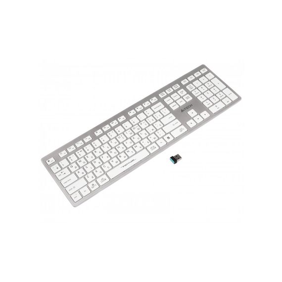 Клавіатура A4Tech FBX50C USB/Bluetooth White (FBX50C White) | Зображення 3