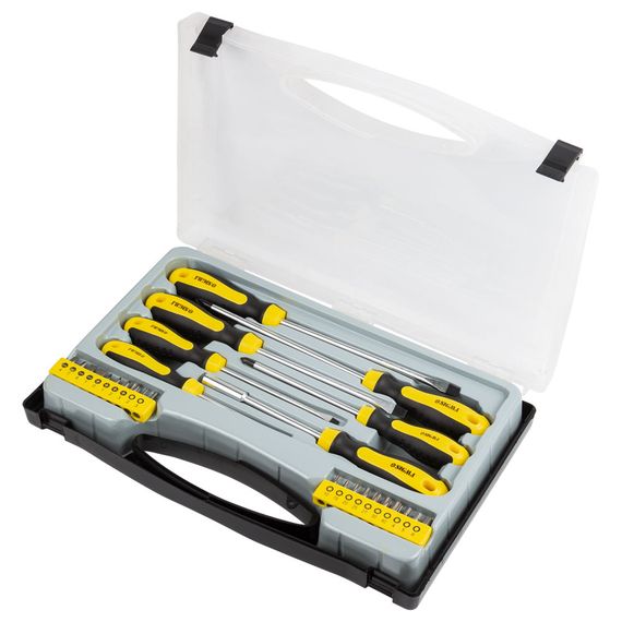 Набір викруток Sigma + біти 27шт CrV с кейсом 4001061