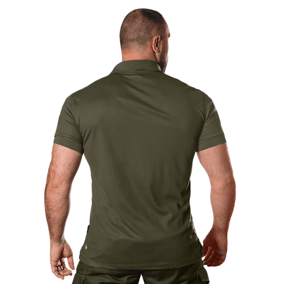 Поло Army ID 2.0 CoolPass Pique LT Олива (8082), M | Зображення 2