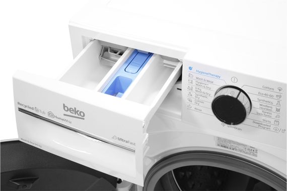 Прально-сушильна машина Beko фронтальна B5DFT59447W | Зображення 6