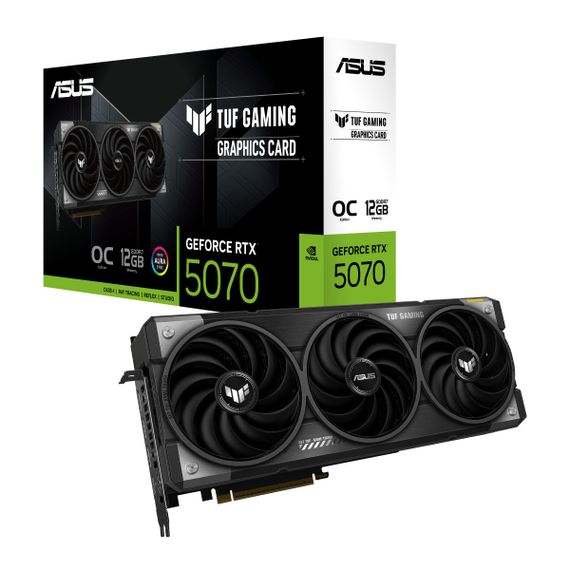 Відеокарта ASUS GeForce RTX 5070 12GB GDDR7 OC TUF-RTX5070-O12G-GAMING 90YV0LZ0-M0NA00 | Зображення 9