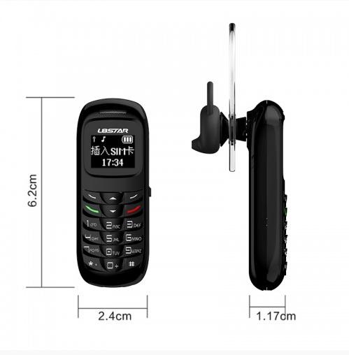 Міні Мобільний Телефон GTSTAR BM70 Black Чорний | Зображення 4