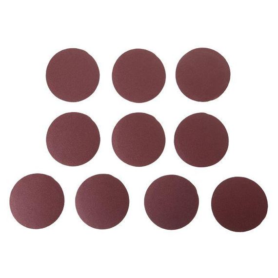 Круг наждачний самоклейний 125 мм, папір класу С, К100, 10 од. INTERTOOL BT-0510 | Зображення 3