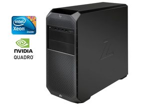 Робоча станція HP Z4 G4 Workstation Tower / Intel Xeon W-2123 (4 (8) ядра по 3,6 - 3,9 ГГц) / 32 ГБ DDR4 / 256 ГБ SSD / nVidia Quadro P4000, 8 ГБ GDDR5, 256-біт б/в