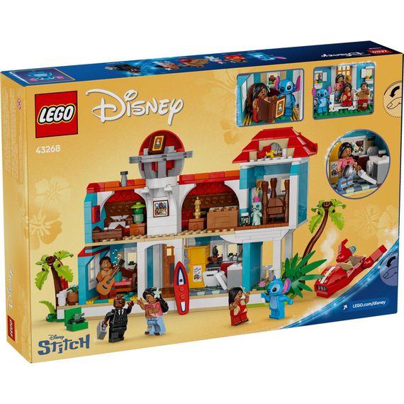 Конструктор LEGO Disney Classic Пляжний будинок Ліло і Стіч (43268) | Зображення 9