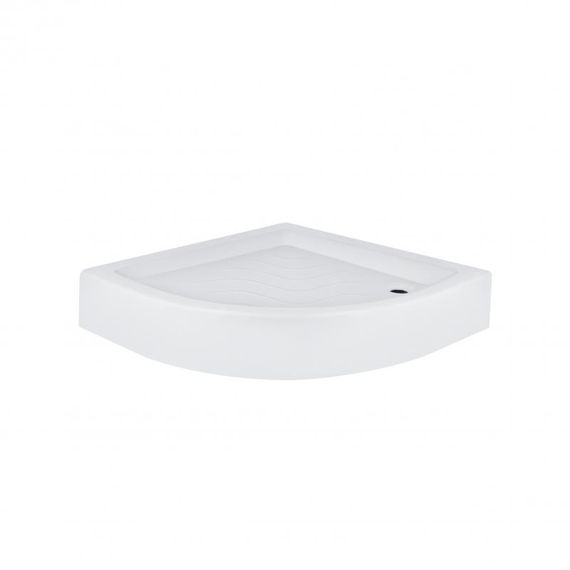 Набор Lidz душевая кабина Latwa SC80x80.SAT.LOW.GR, стекло тонированное 4 мм + поддон Kupala | Зображення 4