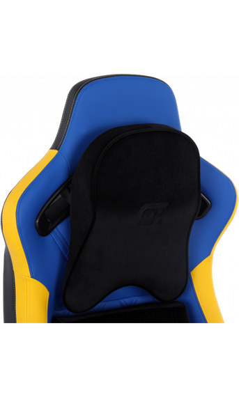 Кресло геймерское GT Racer X-0724 BlueYellow | Зображення 9