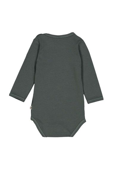 Дитяче боді для новонароджених Green Cotton 68 см Темно-зелений (25111224B) | Зображення 1