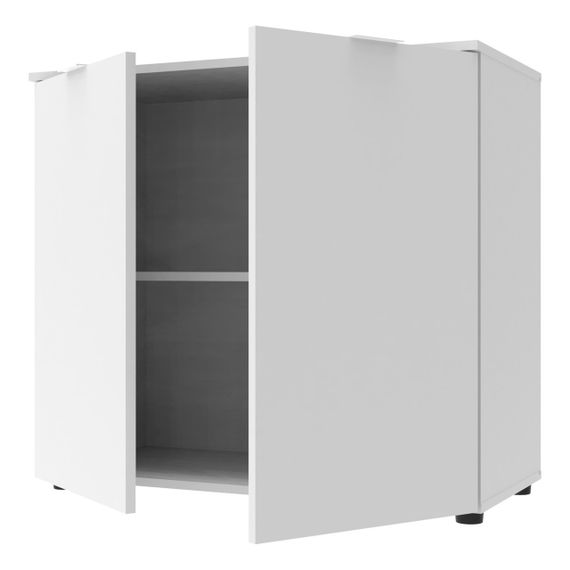 Комод в гостиную Doros Рон 3 80х38х81 см Белый (DRS-011296) | Зображення 3