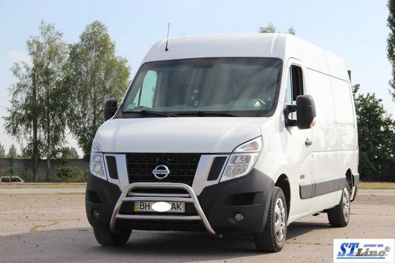 Кенгурятник WT022 (нерж.) для Nissan NV400 2010-2024 гг | Зображення 2