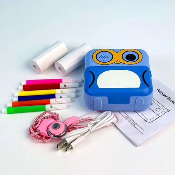 Дитяча фотокамера D2 з передньою камерою, функцією друку, підтримкою картки пам'яті та MP3 | Зображення 7