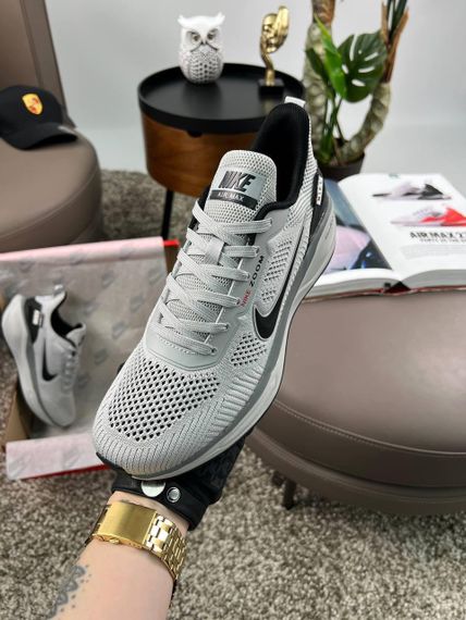 Чоловічі кросівки Air Zoom x React Light Grey Black (текстиль) A3900 42 26,5 | Зображення 7