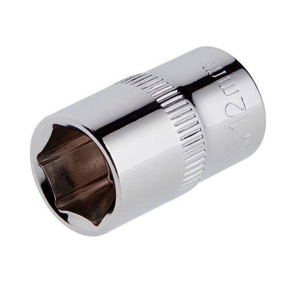 Головка шестигранна STORM 3/8", 12 мм, Cr-V INTERTOOL ET-0412