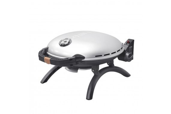 КОМПЛЕКТ Портативний переносний газовий гриль O-GRILL 600T, срібло + шланг в подарунок! Код: 011681 | Зображення 1